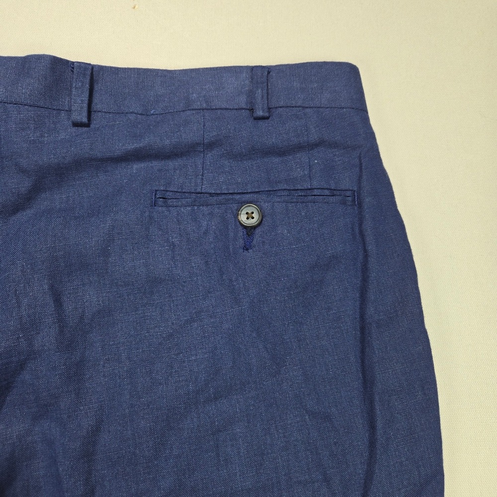 Ralph Lauren Blue Dress Pants - Picture 3 of 8